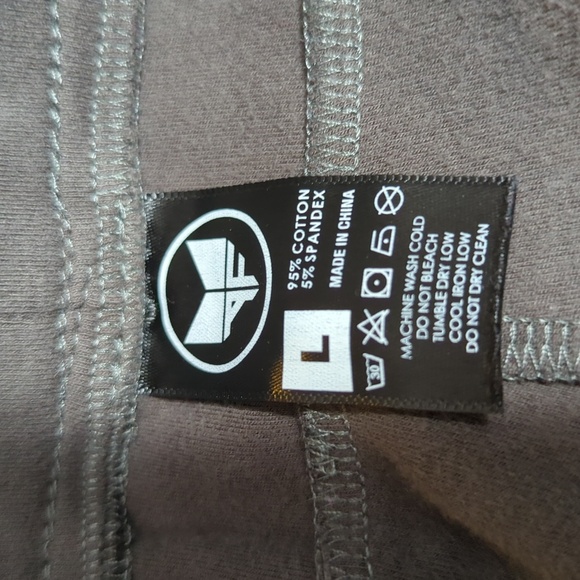 AFWD Alpha Forward Essential Jogger Shorts Size Large in Slate Gray *Sold Out* - Picture 7 of 7